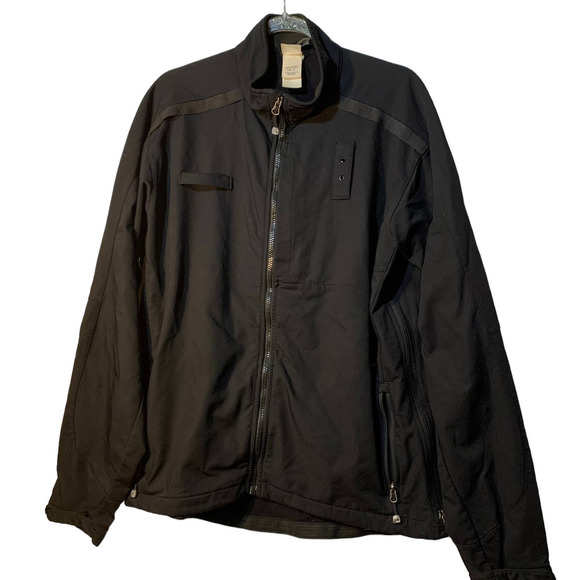 the north face men's black zip up jacket size Large - Picture 1 of 12